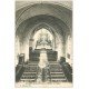 carte postale ancienne 41 SALBRIS. Intérieur Eglise 1918