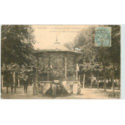 carte postale ancienne 08 RETHEL. Kiosque des Promenades Fêtes de Sainte-Anne 1905 ave Photographe