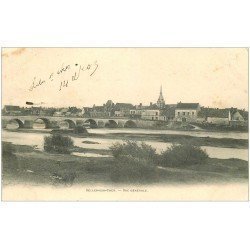 carte postale ancienne 41 SELLES-SUR-CHER. Vue générale 1903