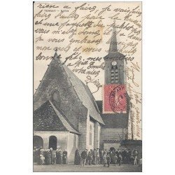carte postale ancienne 41 TERNAY. Eglise 1905