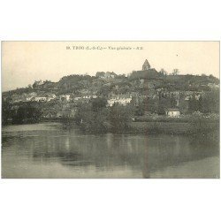 carte postale ancienne 41 TROO. Vue générale 1917