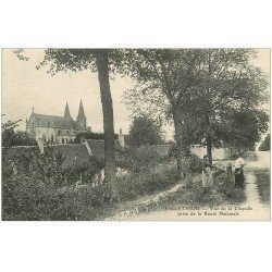 carte postale ancienne 41 VILLETHIOU. Vue de la Chapelle