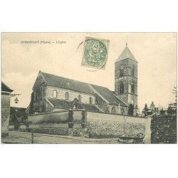 carte postale ancienne 51 AMBONNAY. L'Eglise 1907