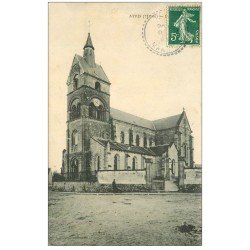 carte postale ancienne 51 ATHIS. L'Eglise