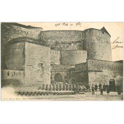 carte postale ancienne 08 SEDAN. La Citadelle 1903 Militaires