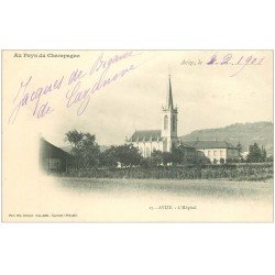 carte postale ancienne 51 AVIZE. Hôpital 1901