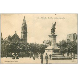 carte postale ancienne 08 SEDAN. Place Alsace Lorraine. Edition Suzaine