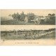 carte postale ancienne 51 CAMP DE CHALONS MOURMELON. Parc Artillerie Pièce attelée