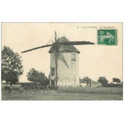 51 CAMP DE CHÄLONS. Le Vieux Moulin et Meunier vers 1908...