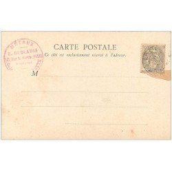 carte postale ancienne 51 CHALONS-SUR-MARNE. Cathédrale. Timbre 1 centime 1902