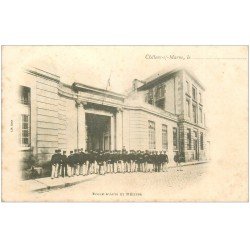 carte postale ancienne 51 CHALONS-SUR-MARNE. Ecole Arts et Métiers