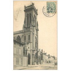 carte postale ancienne 51 CHALONS-SUR-MARNE. Eglise Saint-Loup 1905