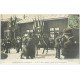 carte postale ancienne 51 CHALONS-SUR-MARNE. Le Roi Alphonse III part en Manoeuvres 1905