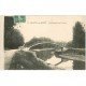 carte postale ancienne 51 CHALONS-SUR-MARNE. Passerelle sur Canal 1915