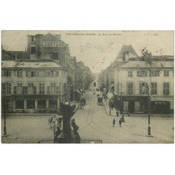carte postale ancienne 51 CHALONS-SUR-MARNE. Rue de Marne 1904 Banque Société Générale