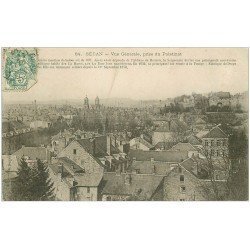 carte postale ancienne 08 SEDAN. Vue prise du Palatinat 1907