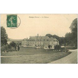 carte postale ancienne 51 CONGY. Le Château 1907
