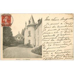 carte postale ancienne 51 CONGY. Le Château 1907 bis