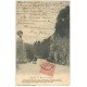 carte postale ancienne 08 THILAY. La Roche aux Corpias 1905. Personnage avec ombrelle