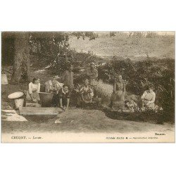 51 CRUGNY. Lavandières Laveuses au Lavoir