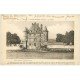carte postale ancienne 08 VILLERS-SEMEUSE. Le Château 1919