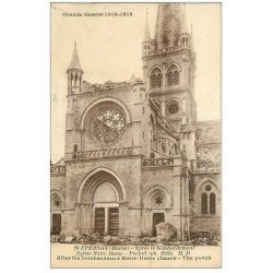 carte postale ancienne 51 EPERNAY. Eglise Notre-Dame Portail