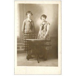 carte postale ancienne 51 EPERNAY. Germaine Lina 27 ans. Carte Photo Modern 28 rue de Reims