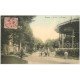 carte postale ancienne 51 EPERNAY. Le Jard 1905 et Kiosque à Musique. Jardinier