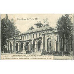 carte postale ancienne 51 EPERNAY. Moët et Chandon Exposition de Turin de 1911