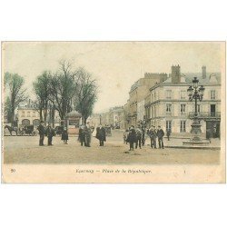 carte postale ancienne 51 EPERNAY. Place de la République 1904