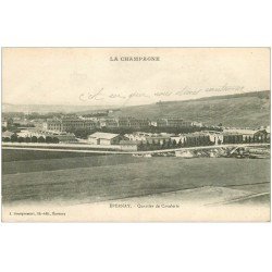 carte postale ancienne 51 EPERNAY. Quartier de Cavaleri 1918