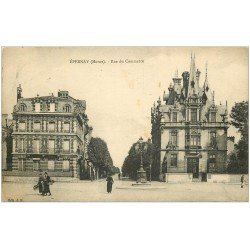 carte postale ancienne 51 EPERNAY. Rue du Commerce 1924