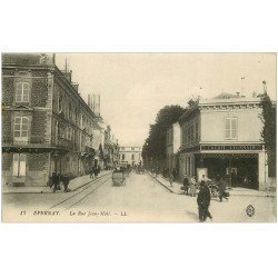 carte postale ancienne 51 EPERNAY. Rue Jean Moët 1916 Crédit Lyonnais