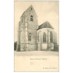carte postale ancienne 51 ESTERNAY. Eglise vers 1900