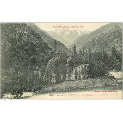 carte postale ancienne 09 AUZAT. La Vallée et le Montcalm 1922