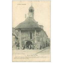 carte postale ancienne 51 FISMES. Ancien Hôtel de Ville 1916