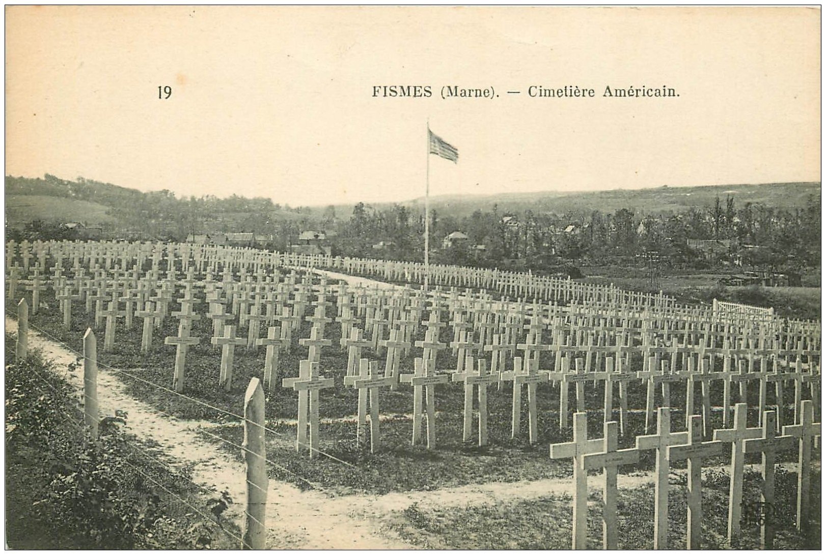51 FISMES. Cimetière Américain