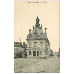 carte postale ancienne 51 FISMES. Hôtel de Ville