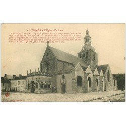 carte postale ancienne 51 FISMES. L'Eglise extérieur