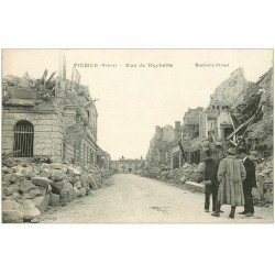 carte postale ancienne 51 FISMES. Rue de Huchette