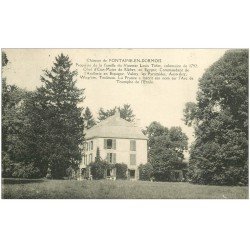 carte postale ancienne 51 FONTAINE-EN-DORMOIS. Château Tirlet 1912