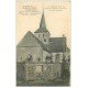 carte postale ancienne 51 GOURGANCON. Eglise et Cimetière