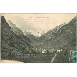 carte postale ancienne 09 AX-LES-THERMES. Cirque d'Orlu. Orgeix et Vallée 1920