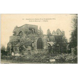 carte postale ancienne 51 HEILTZ-LE-MAURUPT. L'Eglise