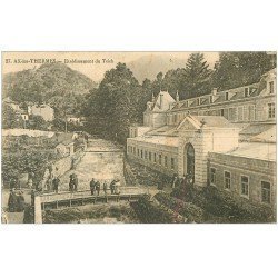 carte postale ancienne 09 AX-LES-THERMES. Etablissement du Teich