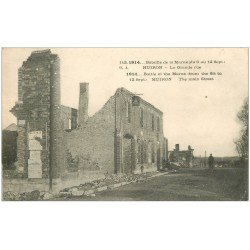 carte postale ancienne 51 HUIRON. La Grande Rue 1915