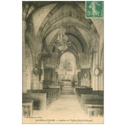 carte postale ancienne 51 JALONs-LES-VIGNES. Eglise 1913