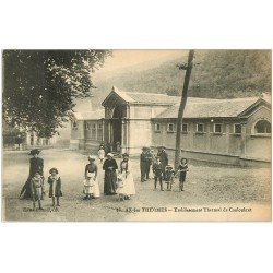 09 AX-LES-THERMES. Etablissement Thermal de Couloubret 1923