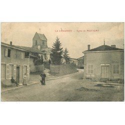51 LA CHAUSSEE. Eglise de Mutigny et Café 1905