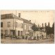 51 LA CHAUSSEE-SUR-MARNE. Café de la Cloche et Pompe à Essence ancienne. Magasin Buvette Eco